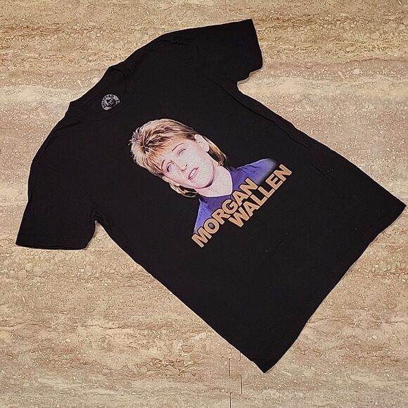 MORGAN WALLEN MENS CONCERT TEE BY SHITHEAD STEVE TEES W/ ELLEN DEGENERATION ON - Picture 1 of 4